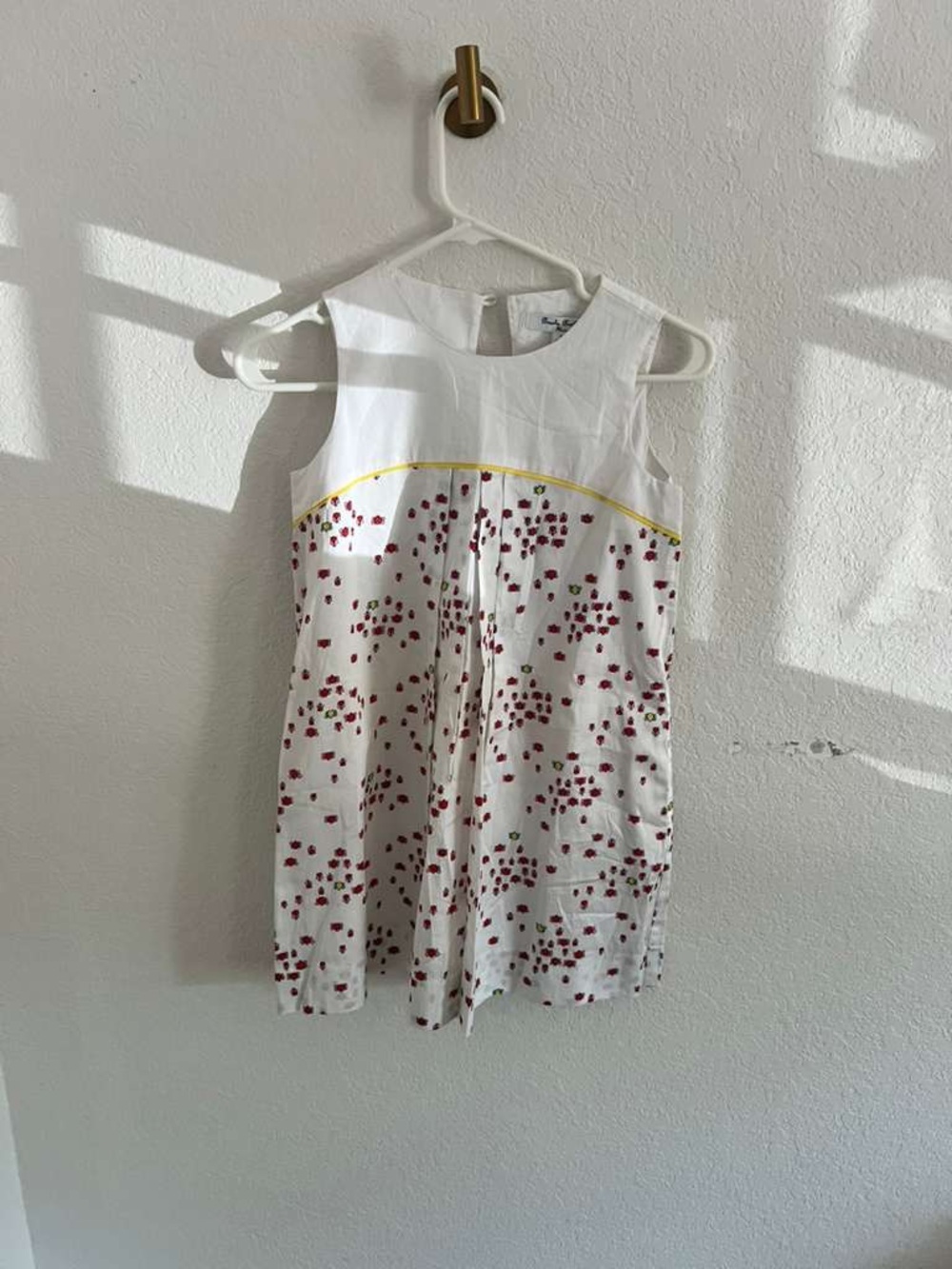 NWT Brooks Brothers Girls Ladybug Print Cotton Dress - Size 10